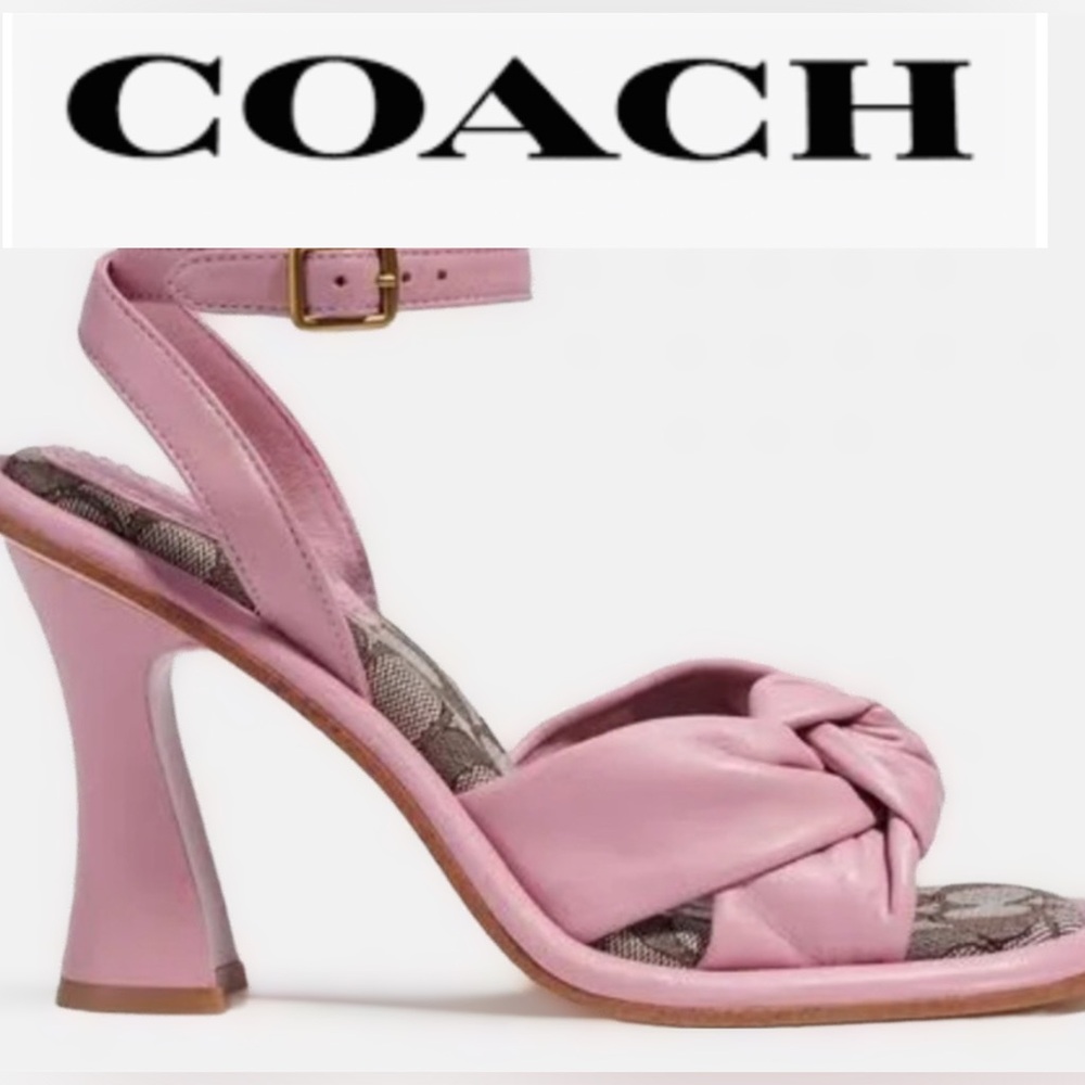 Coach Quincy Sandal Bluefly Leather Dressy Slingback Sandals 🆕